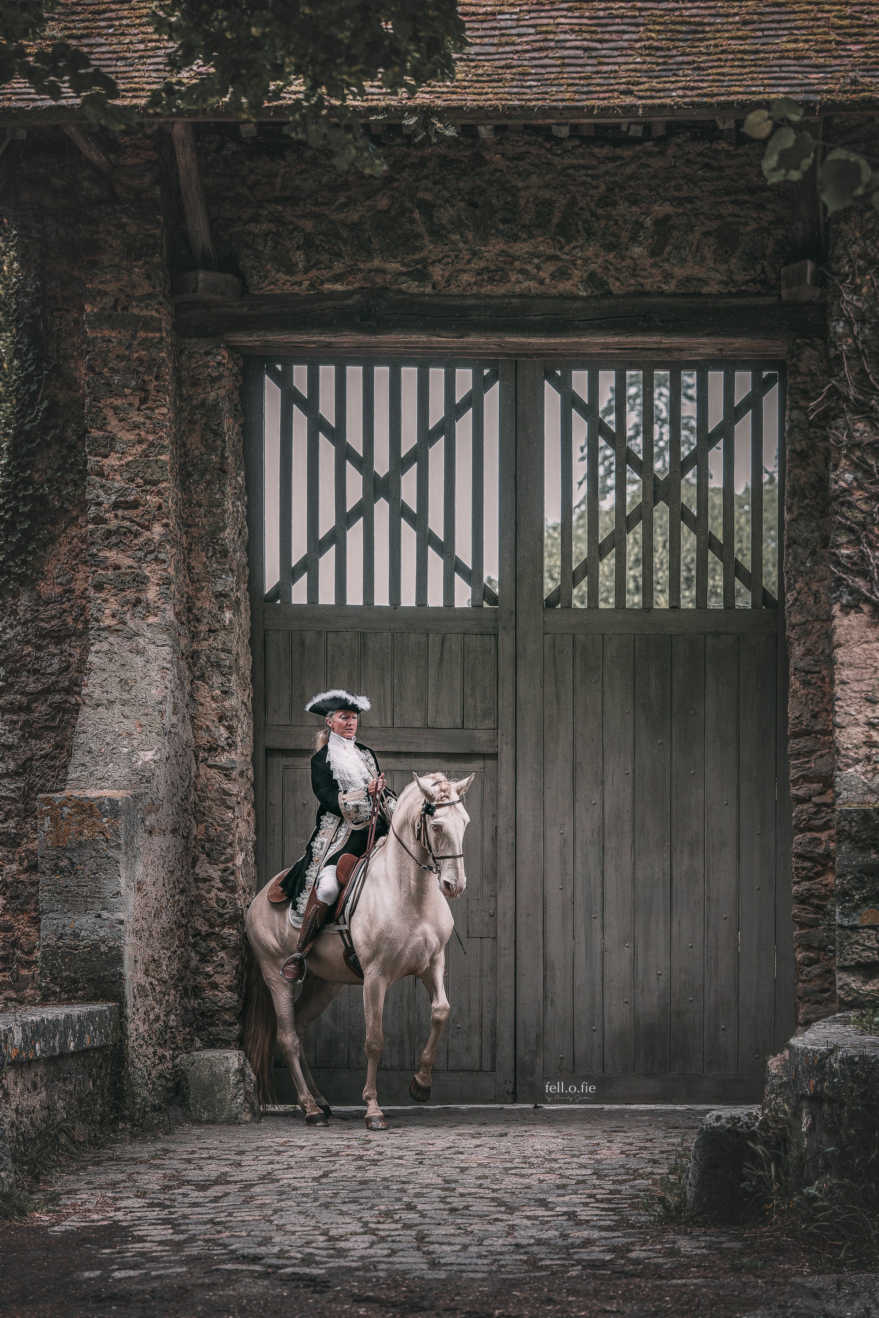 Barockreiter Verband in Versailles